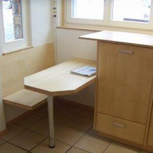 Tisch Uns Sitzbank Buche Massiv